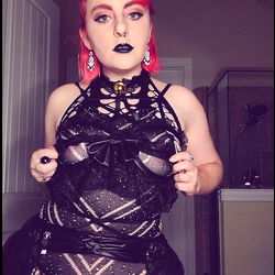 Amelia Stone, OnlyFans Model in Bizarre Gothic Costume