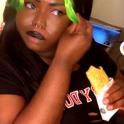 OnlyFans Model SpacePrincess in Playful Moment