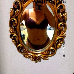 Aphrodite Chaude in a Mirror