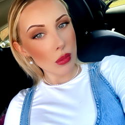 Model Photo with Carry-On