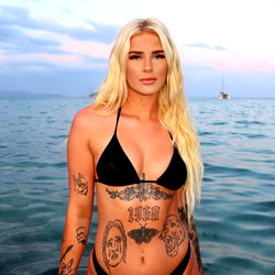 Exotic Beauty on the Beach