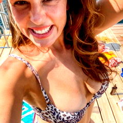 Beautiful Woman in Swimsuit,