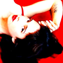 Aphrodisia: Seductive Model in Red