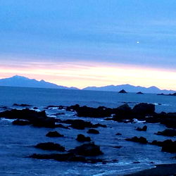 Stunning Ocean Sunset, Wellington NZ