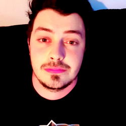 Dansfans - A Young Man with a Beard Expressing Shock