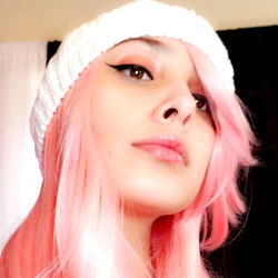 Goddess Rain in Pink and White