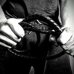 Fit and Determined Jiu-Jitsu Practitioner