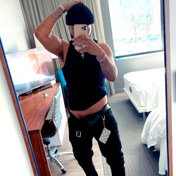 Stylish Model Showcasing Streetwear Fashion