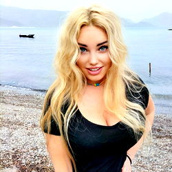 Alina Bliss in Shirtless Scene with OnlyFans Tag