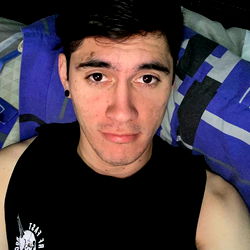 Male Tattoo Enthusiast in Bed