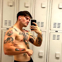 Carter, the Strong Fitness Model