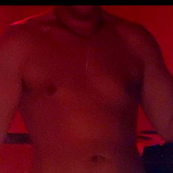 Shirtless Male Model Matte Blaq