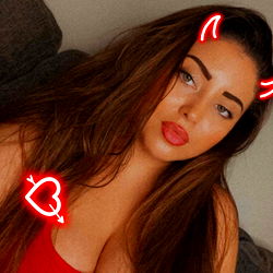 Beautiful Ari Carla in a seductive pose,