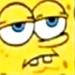 Pensive SpongeBob