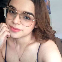 Elaine, a Mexican Model with Spectacles and a Tattoo