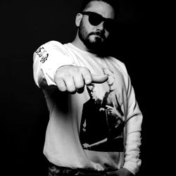 Adan Garza in a Vintage Streetwear Photoshoot