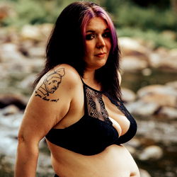 Sage Marie, OnlyFans Model, Posing Near River