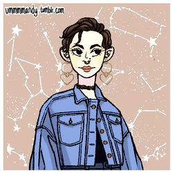 Fashionable Female Model April