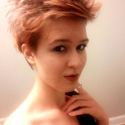 Fashion-forward Short Hair, Tattoo Accent