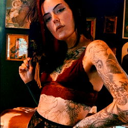 Tattooed Model Abigail