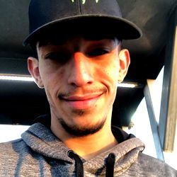 Model Luis Mendoza in Monochrome