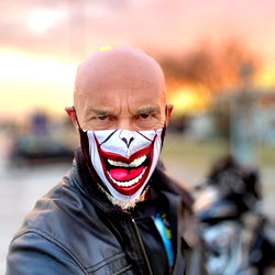 Hikari Kesho's Joker-Inspired Look