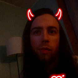 Intimate Portrait of a Devil-themed OnlyFans Model