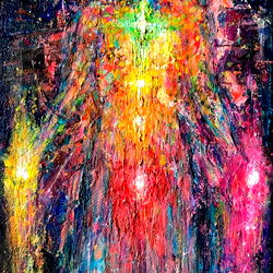 Colorful and Abstract Cosmic Art