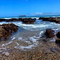 Beach Scene with Ocean