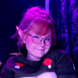 Model Name AJ Saetra in a Festive Outfit