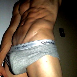 Florida-Based Model ALLAMERICANBOY in Athletic Apparel Advertisement