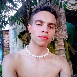 Barefoot Babe with Tattoos and Necklace