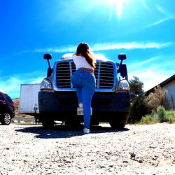 Naughty trucker 🔥 photo