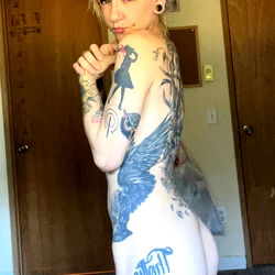 OnlyFans Model Pointmepretty - Sexy Nude Tattooed Photos