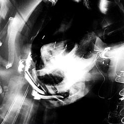 Vintage Musician on Stage