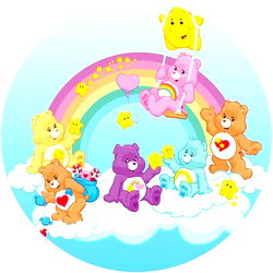 Colorful Cartoon Illustration of Agüita de Coco and Friends