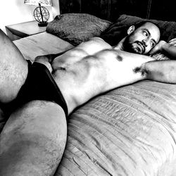 OnlyFans Angel Rico in a Restful Pose