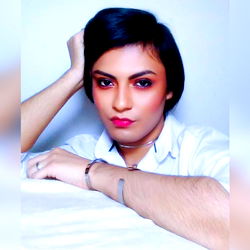 Fashionable Onlyfans Model Ale Poses in a Stylish Shirt and Jewelry