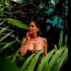 Alina Daminescu in a Tropical Jungle