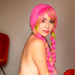 Adult Model in Cosplay