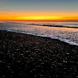 Serene Sunset at the Beach