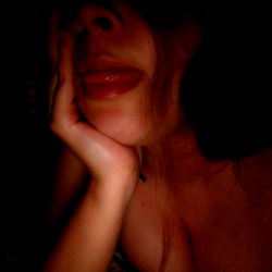 Candid Moment in Bed