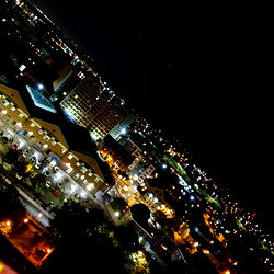 Spectacular Night View from a High Vantage Point