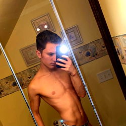 Fitness Model Austin Brady Showcases His Physique
