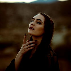 Mysterious Cowgirl Coco in Joshua Tree