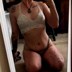 Iris Rose in a Lingerie Shoot