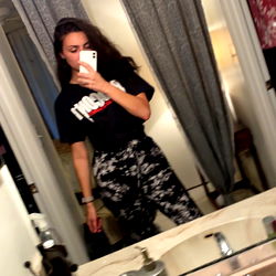 Ari Tai, OnlyFans Model, in Bathroom Mirror