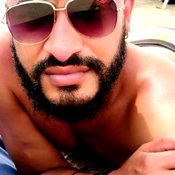 Alessandro, Shirtless in Swimwear at the Beach