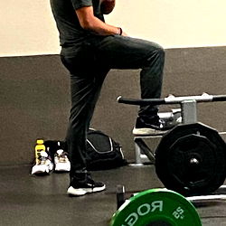 Fitness Enthusiast at the Gym