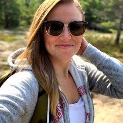 HoneyBeeOF in a scenic outdoor setting